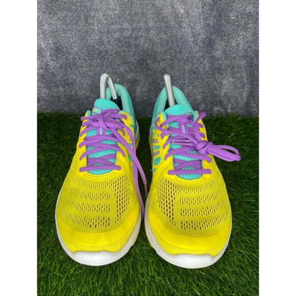 Asics Shoes Womens 9.5 Yellow/Green Gel Electro 33 Athletic Running Ladies T461N - Picture 2 of 9